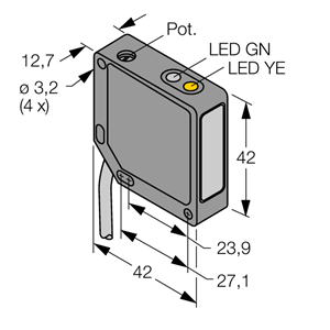 德国TURCK图尔克光电传感器QM42VP6R