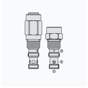 HYDRAFORCE海德福斯定向元件EV12-S34弹簧偏置堵阀