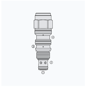 HYDRAFORCE海德福斯HPC10-J49先导平衡提升阀