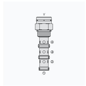 HYDRAFORCE海德福斯PD16-40先导换向阀
