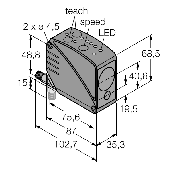 德国TURCK图尔克光电传感器LT3NIQ