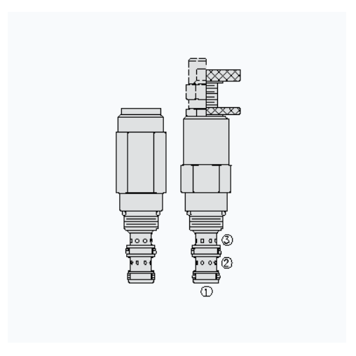 HYDRAFORCE海德福斯CR08-38双向溢流阀提升阀
