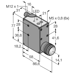 德国TURCK图尔克光电传感器QL56M6XD30BQ
