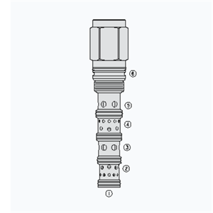 HYDRAFORCE海德福斯PE42-S67K先导式弹簧中心阀