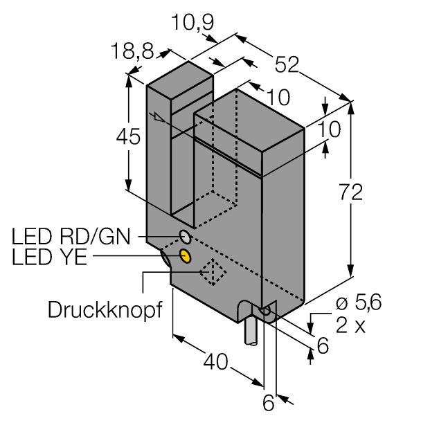 德国TURCK图尔克光电传感器SLE10B6V