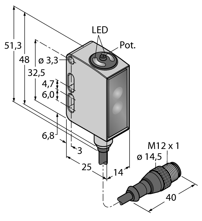 德国TURCK图尔克光电传感器QM26VPAF200Q5