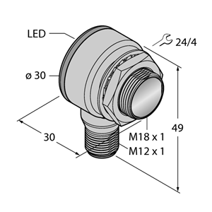 德国TURCK图尔克光电传感器TM18VP6LPQ8