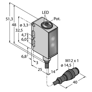 德国TURCK图尔克光电传感器QM26VPAF200Q5