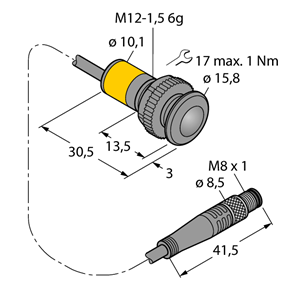 德国TURCK图尔克光电传感器SB12TAPRQ3