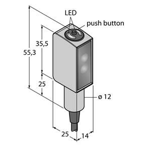德国TURCK图尔克光电传感器QMH26VPAF200-5M