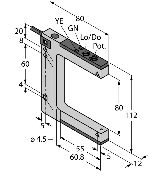 德国TURCK图尔克光电传感器SLM50N6Q