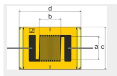 德国HBM引线直片应变片1-LY2x-6/120