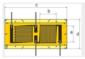 德国HBM两个栅丝T型应变花1-XY1x-3/350