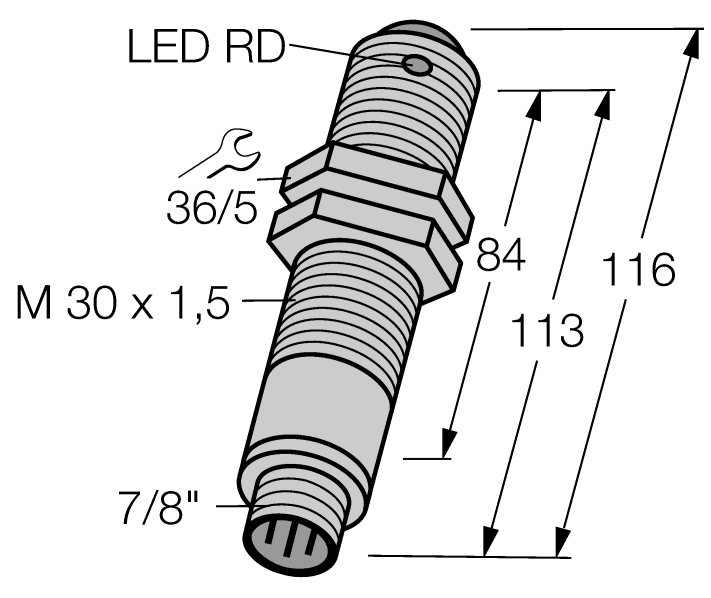德国TURCK图尔克光电传感器SM2A30PRLQD