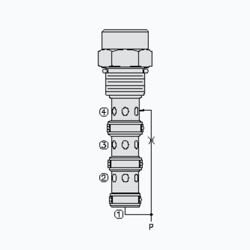 HYDRAFORCE海德福斯EC12-40流量调节液压阀