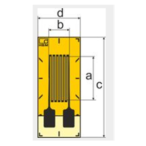 德国HBM焊盘直片应变片1-LY4x-0.6/120#