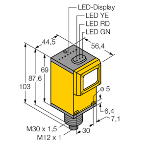 德国TURCK图尔克光电传感器Q45BB6LLPQ
