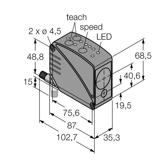 德国TURCK图尔克光电传感器LT3NILVQ