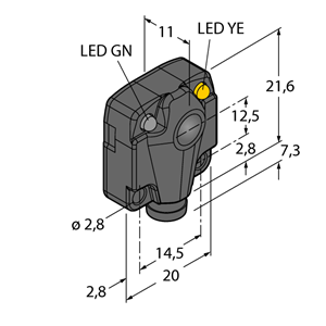 德国TURCK图尔克光电传感器Q106E