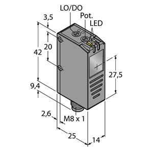 德国TURCK图尔克光电传感器Q26PXLPQ7