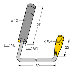 德国TURCK图尔克光电传感器M126E2LDQ