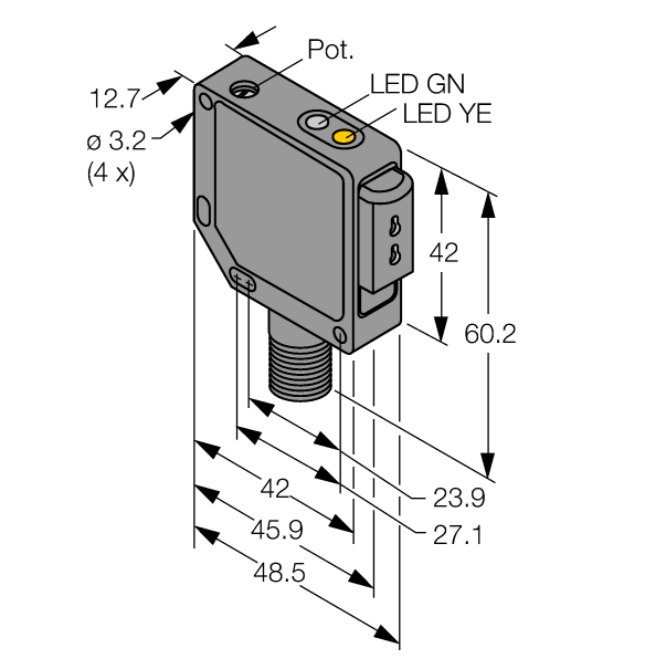 德国TURCK图尔克光电传感器QM42VP6FPQ