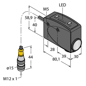 德国TURCK图尔克光电传感器R58BPCRGB1Q