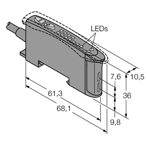德国TURCK图尔克光电传感器D10BFPG W/30