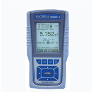 美国EUTECH优特CyberScan COND 610防水手持电导率测量器