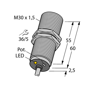 德国TURCK图尔克电容式传感器BC10-M30K-AZ3X