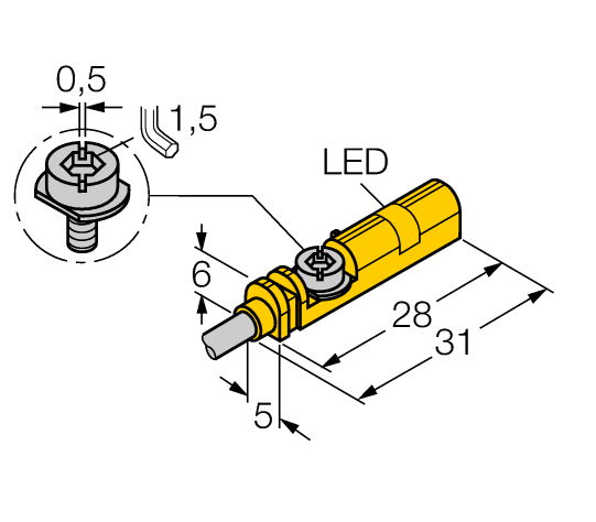 德国TURCK图尔克电容式传感器BIM-UNT-AP7X