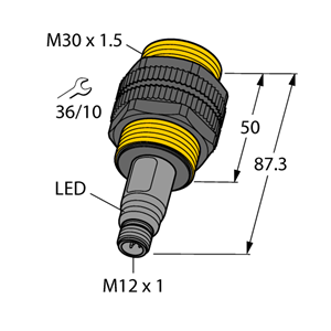 德国TURCK图尔克电容式传感器BCT10-S30-UP6X2-H1151