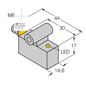 德国TURCK图尔克电容式传感器BIM-IKT-AP6X-V1131