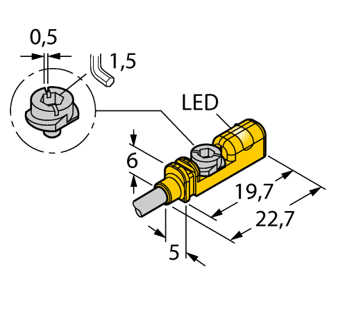 德国TURCK图尔克电容式传感器BIM-UNTK-AP7X