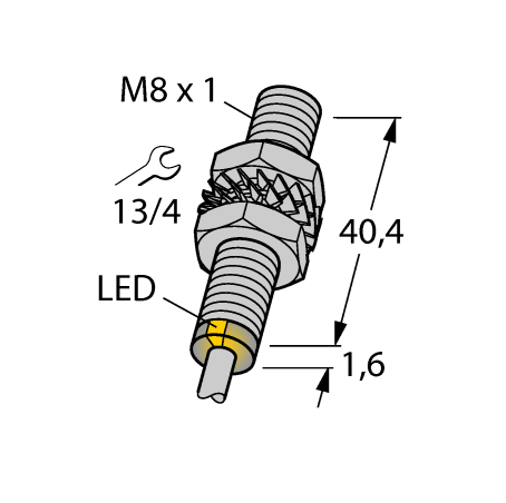 德国TURCK图尔克电容式传感器BIM-EG08-Y1X
