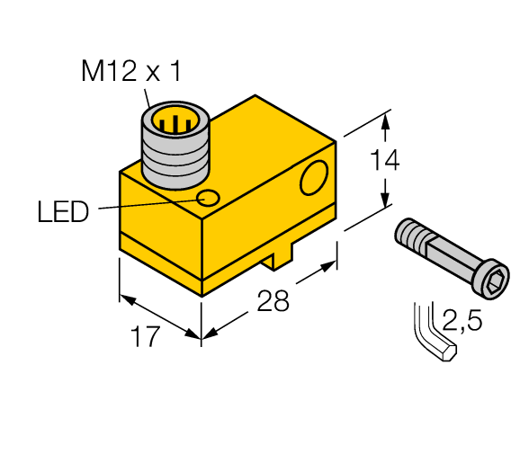 德国TURCK图尔克电容式传感器BIM-NST-Y1X-H1141