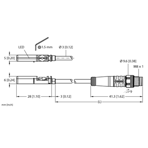 德国TURCK图尔克电容式传感器BIM-UNT-AP6X-0.3-PSG3M
