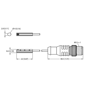 德国TURCK图尔克电容式传感器BIM-UNC-AN6X-0.3-RS4