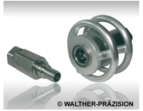 德国WALTHER-PRAEZISION 极端温度快速接头 TE-032