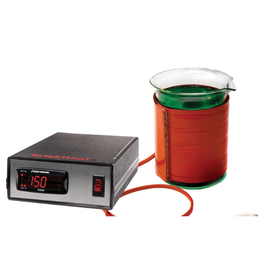 美国BRISKHEAT SDXJA-GBH0600-1 硅胶格里芬烧杯加热器带PID温度控制器