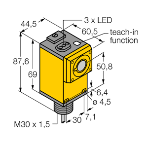 德国TURCK图尔克超声波传感器Q45UBB63DACQ6