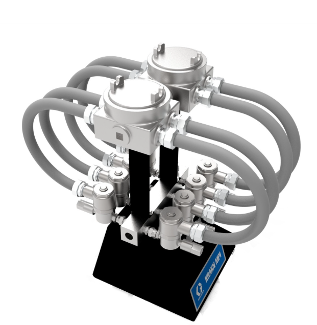 美国GRACO固瑞克 25R058  流体歧管组件 多点注入