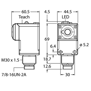 德国TURCK图尔克超声波传感器Q45ULIU64ACRQ