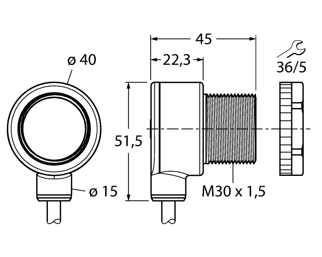 德国TURCK图尔克雷达传感器T30R-4545-KIQP