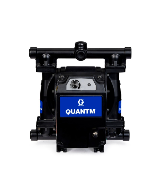 美国GRACO固瑞克 QUANTM i30、1 英寸 NPT、铝制电动隔膜泵、FluxCore 驱动器、240 VAC 1Φ、AL 中心体、SS 阀座、PT 阀球、PS 隔膜 TE30-0160