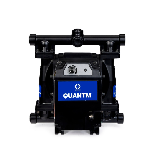 美国GRACO固瑞克 QUANTM i30、1 英寸 NPT、铝制电动隔膜泵、FluxCore 驱动器、240 VAC 1Φ、AL 中心体、SS 阀座、SS 阀球、PS 隔膜 TE30-0162