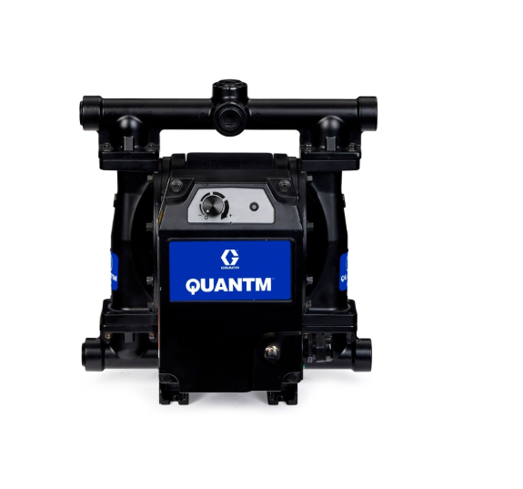 美国GRACO固瑞克 QUANTM i30、1 英寸 BSPT、铝制电动隔膜泵、FluxCore 驱动器、240 VAC 1Φ、AL 中心体、PP 阀座、PT 阀球、PS 隔膜 TE30-0173