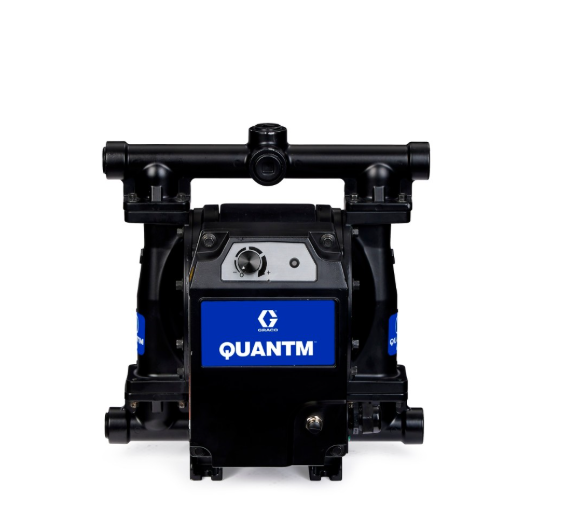 美国GRACO固瑞克 QUANTM i30、1 英寸 NPT、铝制电动隔膜泵、FluxCore 驱动器、240 VAC 1Φ、AL 中心体、SS 阀座、PT 阀球、PO 隔膜 TE30-0176