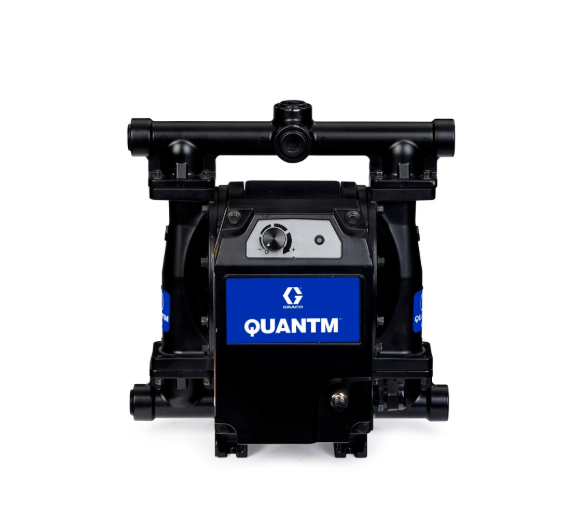 美国GRACO固瑞克 QUANTM i30、1 英寸 BSPT、铝制电动隔膜泵、FluxCore 驱动器、240 VAC 1Φ、AL 中心体、SS 阀座、SS 阀球、PS 隔膜 TE30-0177