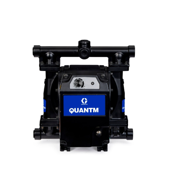 美国GRACO固瑞克 QUANTM i30、1 英寸 BSPT、铝制电动隔膜泵、FluxCore 驱动器、240 VAC 1Φ、铝制中心体、SS 阀座、SS 阀球、PO 隔膜 TE30-0223